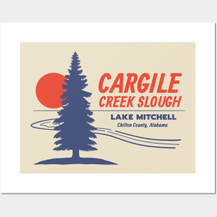 Cargile Creek Slough • Lake Mitchell Posters and Art
